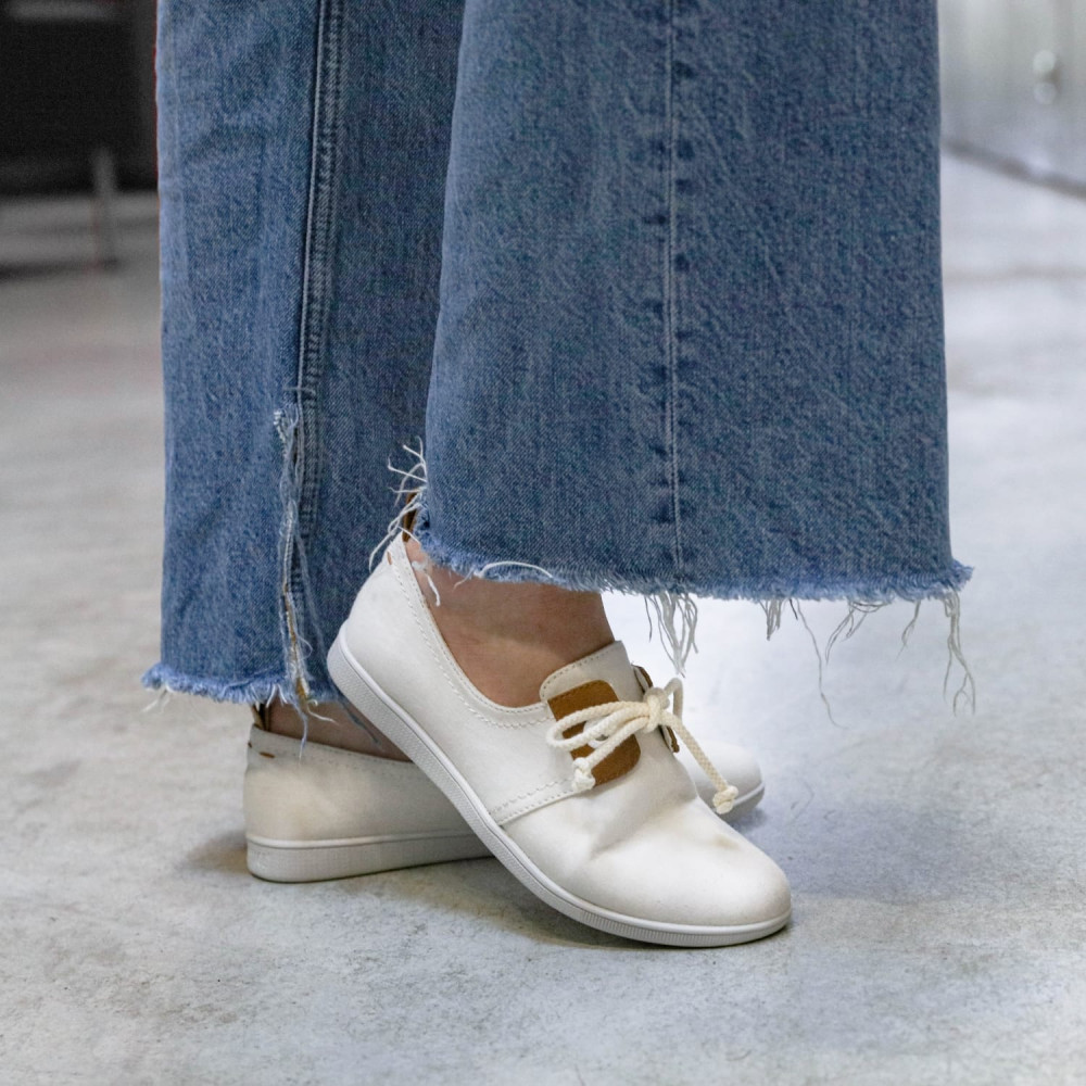 STONE ONE W - TWILL RECYCLED* - BLANC