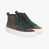 Autre image de VERSO HI CUT W - KNIT/SUEDE - TAUPE/CEDRE