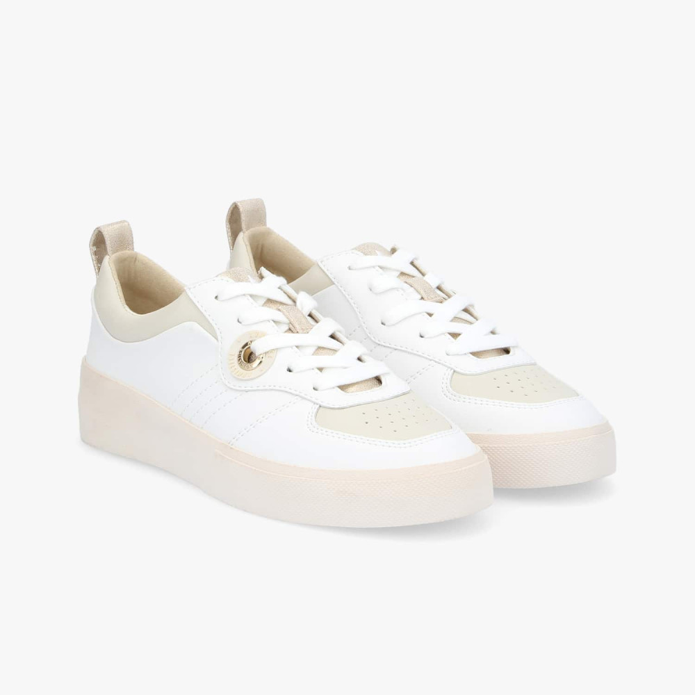 ARMISTICE LOVA SNEAKER W - POMME - BLANC/BEIGE/OR
