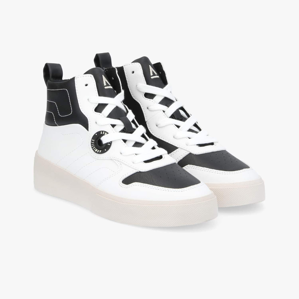ARMISTICE LOVA MID - POMME - BLANC/NOIR