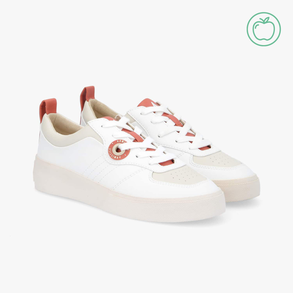 ARMISTICE LOVA SNEAKER W - POMME - BLANC/BEIGE/TERRA