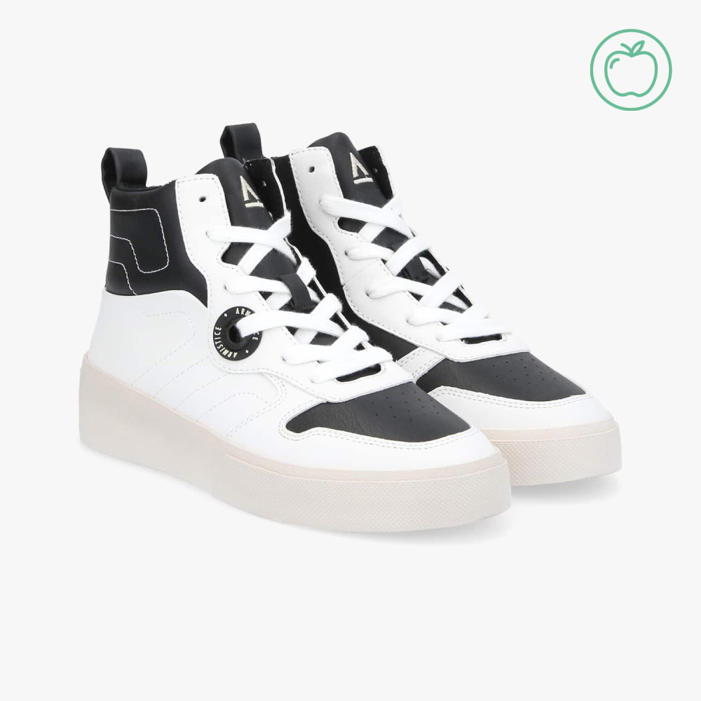 ARMISTICE LOVA MID - POMME - BLANC/NOIR