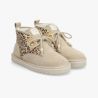 Autre image de BOULD BOOTS - SUEDE/HAIR LEO - DOVE/GOLD
