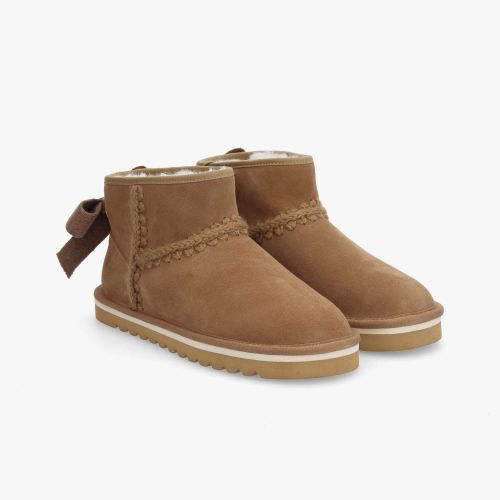 BOULD BOW W - SUEDE - NUTS