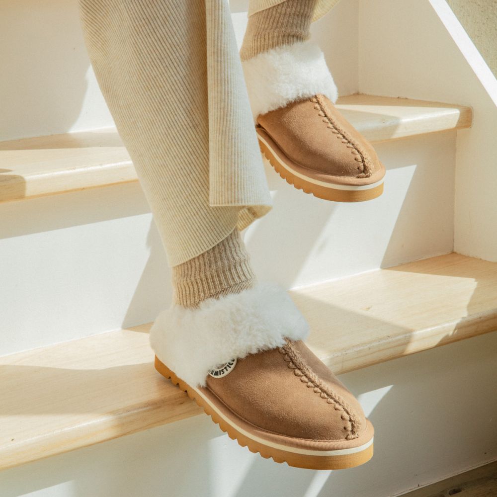 BOULD CLOG W - SUEDE - NUTS BOULD CLOG W - SUEDE - NUTS