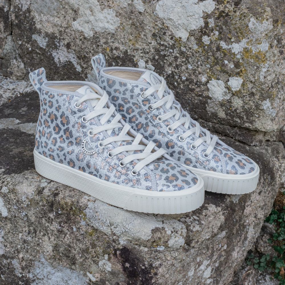 STOMP MID W - SHINE LEO - SILVER