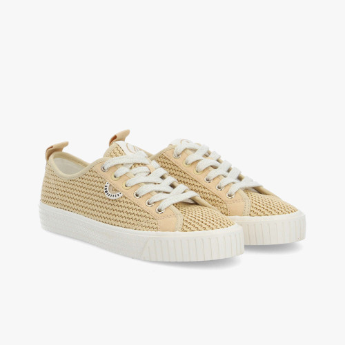 STOMP SNEAKER W - RAPHIA -...