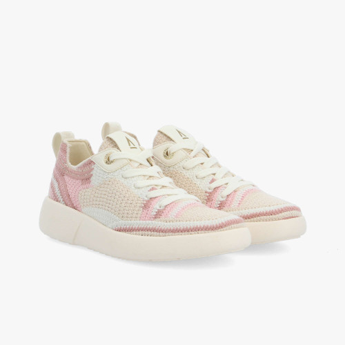VOLT SNEAKER W - TRICOT - ROSE