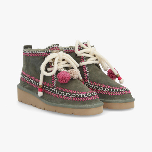 IRIS DESERT W - SUEDE - KHAKI