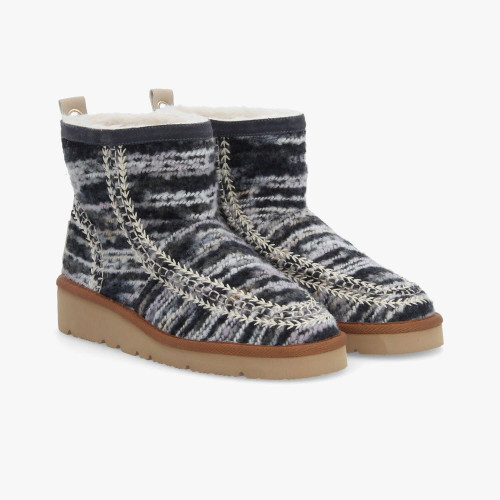 IRIS BOOTS W - TISSE - GREY